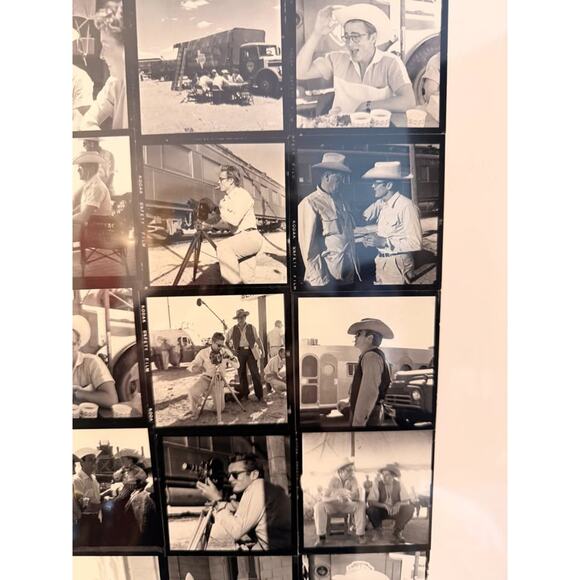 Sid Avery Collage Print James Dean "Giant" 1955 Signed & Numbered - Picture 3 of 6